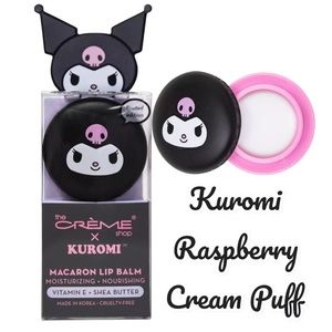 The Creme Shop x Sanrio Hello Kitty Lip Balm Kuromi Raspberry Cream Puff